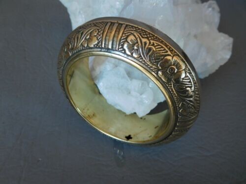 Bracelet ancien jonc manchette - bracelet,