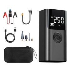 Portable Car Jump Starter Air Compressor Power Bank 12v Battery Booster Supports