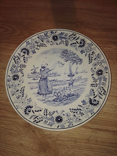 Assiette delft boch - assiette,