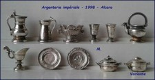 1998 ALCARA IMPERIAL SILVER FEVE METAL 3D SILVER Choice