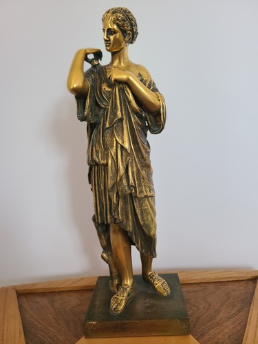 Sculpture bronze femme antique - femme,