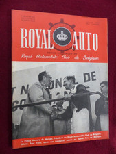 Revue Auto - Royal Auto  / belgique  - juillet  1956