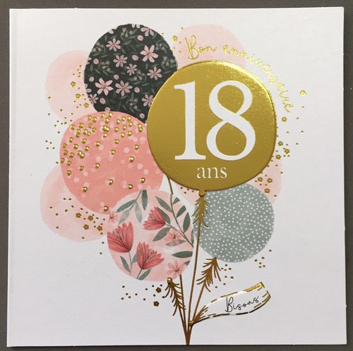 Carte anniversaire bon - carte,