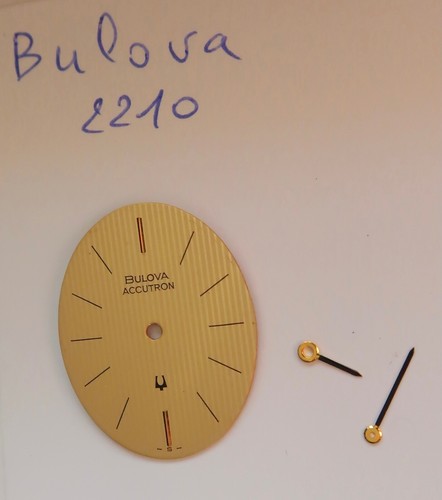 Bulova accutron 2210 cadran - :,