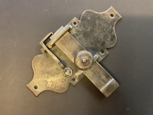 Antique door latch - ,, wrought