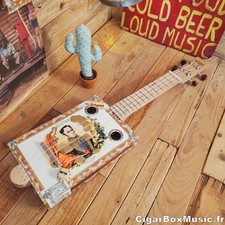Ukulele cigar box Bolivar