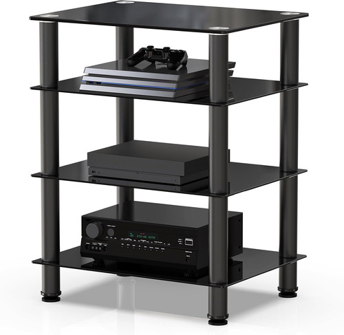 Meuble hifi etagères en - meuble,