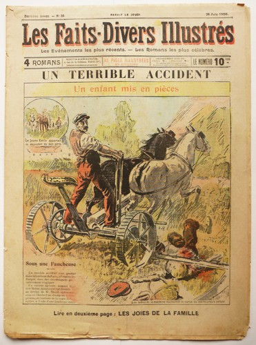 1906 revue les faits divers - 1906,