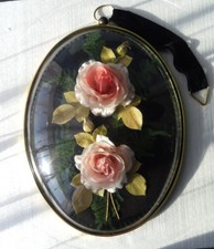 Ancien grand cadre  verre