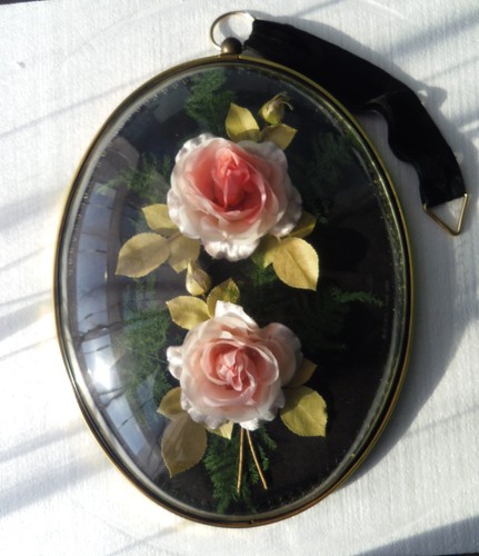 Ancien grand cadre - , verre