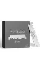 Lame Rasoir Lot De 100 Lames Simple Tranchant Acier ,demi Lame Rasoir Shavette