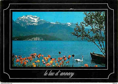 Carte postale lac - carte, 74