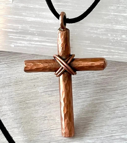Pendentif croix guérison - pendentif, de