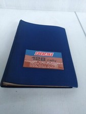 original parts catalog 1973 Fiat 128 Rally