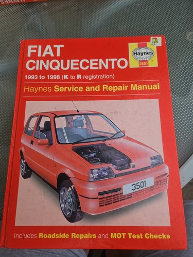 Fiat cinquecento haynes - fiat, 93-98