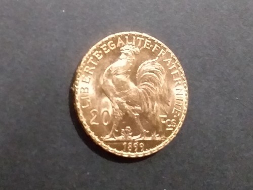 Francs coq or - .,