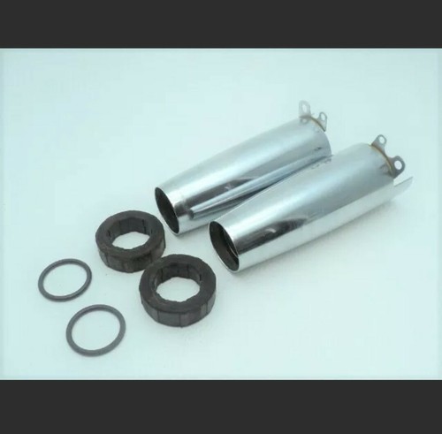 Cache fourche chrome - cache, honda