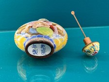 Flacon tabatière porcelaine