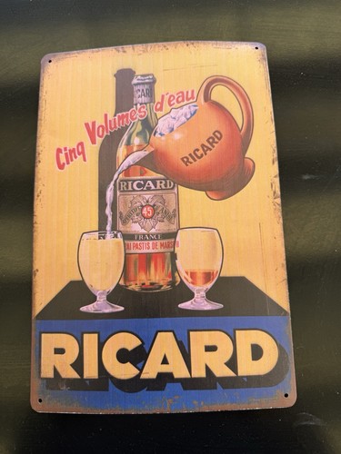 Ricard plaque publicitaire