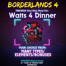 Borderlands 4 ? Watts 4 Dinner [Energy Shield] GODROLLS ✨ Pick Your Item!✨