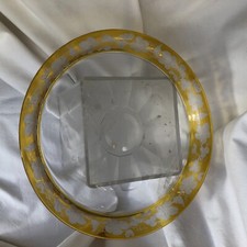 PLATEAU ROND CRISTAL DE BOHEME