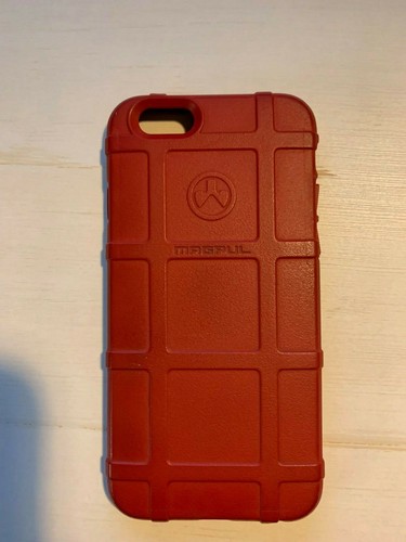 Red magpul field iphone - red, plus
