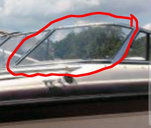Port curved glass windshield - port,