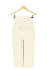 NOPPIES Pantalon de Grossesse Femme Blanc Coton (INT XXS)