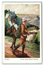 Postcard An der Saale hellem Strande O. Peter I9