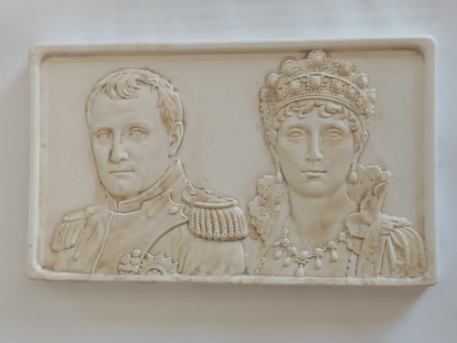 Bas relief buste napoléon - relief,