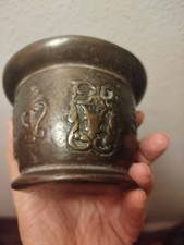 mortier bronze haute époque