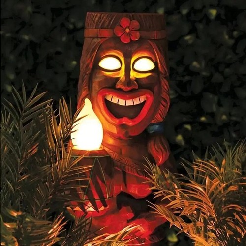 Décor totem tiki hawaïen - totem,