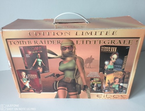 Coffret tomb raider - pc,