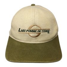 Lake Pomme De Terre Strapback Hat Multicolor One Size Embroidered Jhats
