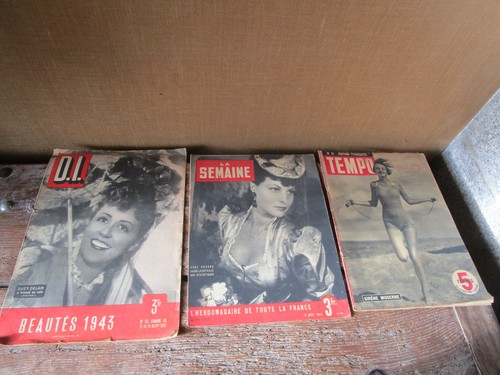 Lot revues anciennes - lot,