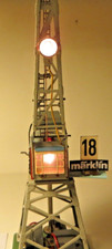 Märklin Grue 451 G Radiateur Manuel Crochet Boule Video Éprouvé en Emballage