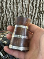 Silver & Wood & English Pepper Mill 