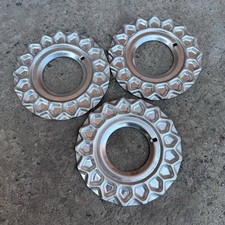 Bbs Rs 16 / 17 Center Caps Waffle Set Of 3