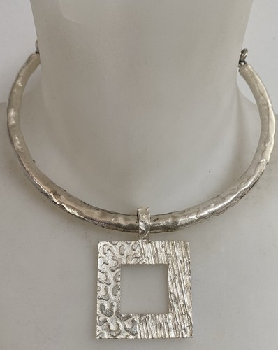 Vintage collier signé - , biche