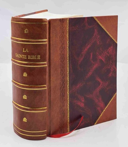 Sainte bible l - bible, :