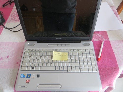 Toshiba sattelite l500 pour - toshiba,