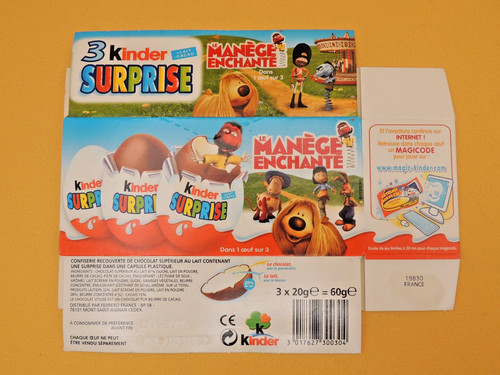 Kinder surprise boites - kinder,