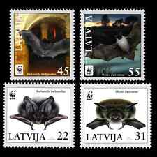 Latvia 2008 - WWF/ Bats on stamps - Timbres  - MNH** Eg.