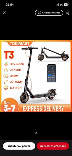 Trotinette électrique - trotinette,