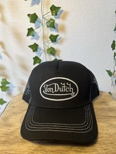 Casquette Von Dutch Noir Et Blanc Neuf