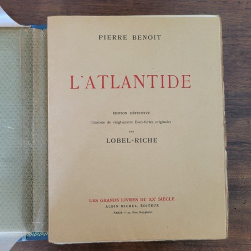 Livre rare atlantide de - l'atlantide,