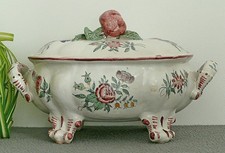 ANCIEN SOUPIÈRE EN FAÏENCE