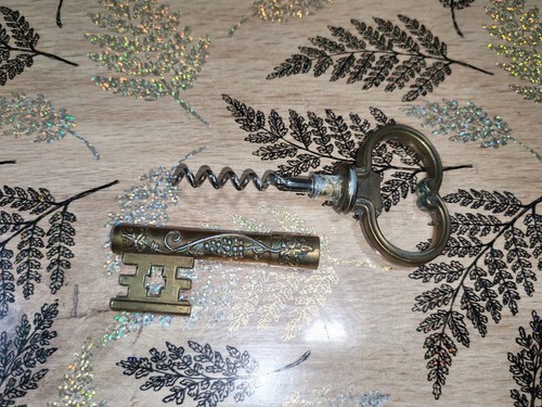 Ancien tire bouchon clé - ancien,