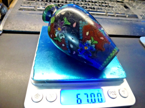 Petit vase cloisonné - vase,