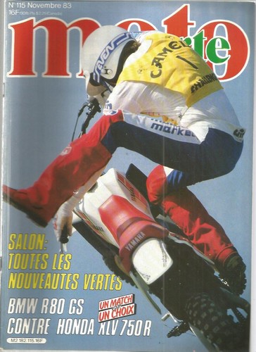 Moto verte 115 - r80, /